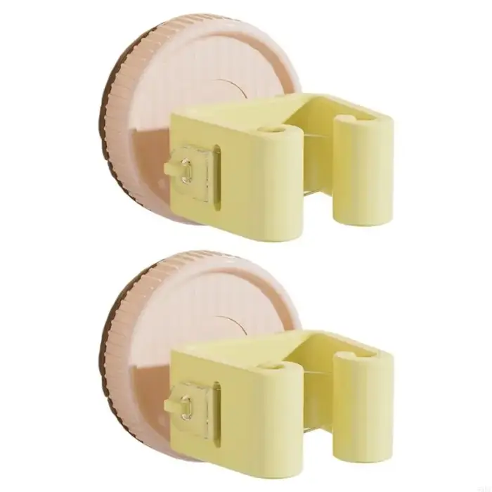 Supports vadrouille muraux avec ventouses, 2 pièces, pour le nettoyage des ustensiles, balais, vadro