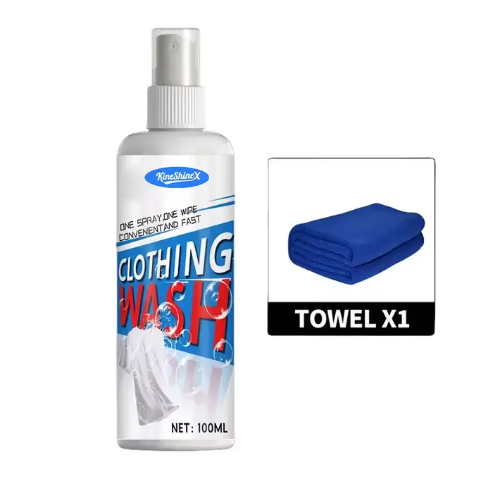 Dissolvant de taches pour vêtements, Spray Portable et démaquillant pour manteau, Spray de taches po