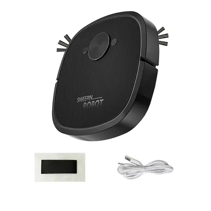 Nouvel aspirateur robot 3-en-1 avec chargement USB, robot de nettoyage domestique entièrement automa