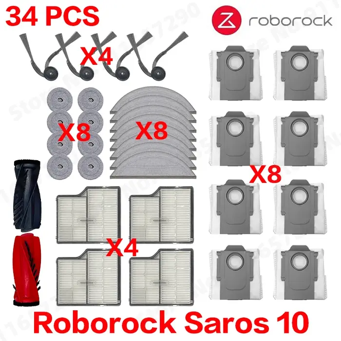 Accessoires Roborock Saros 10 : brosse principale