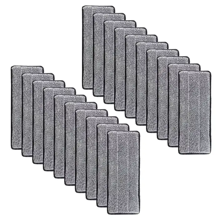Tampon de vadrouille en microfibre de remplacement, 3 à 20 pièces, vadrouille lavable en microfibre,