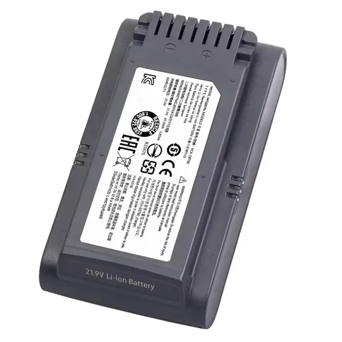 Batterie VCA-SBT90 21.9V 5000mAh pour aspirateur Samsung JET75 VS9000 JET90 JET90E VS20R9078S2 VS20R