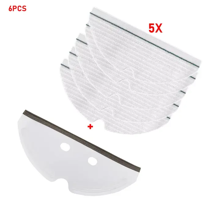 Lingettes de rechange et support pour lingettes avec réservoir d'eau pour Xiaomi Roborock S50 S53 S5