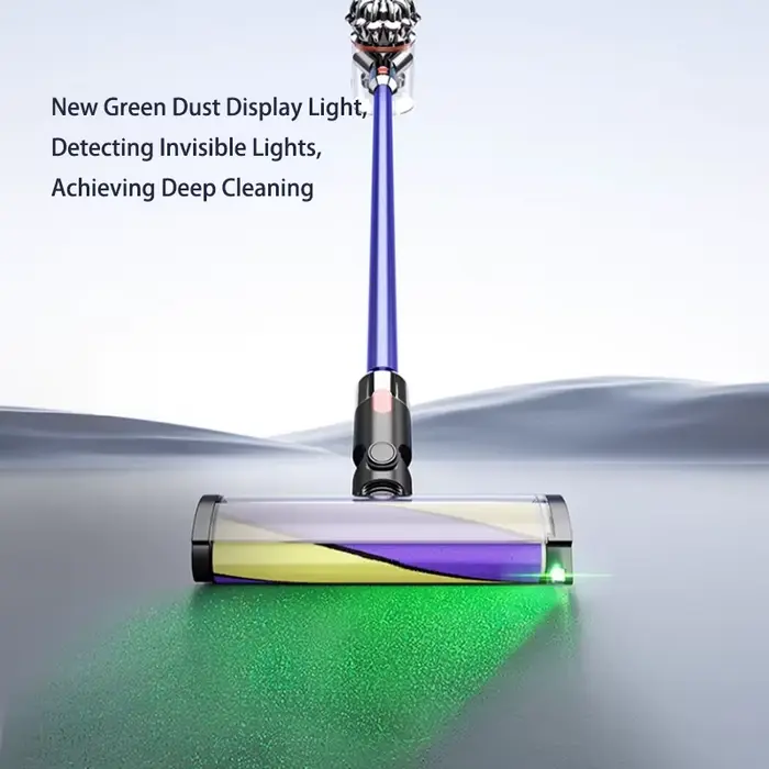 Tête de brosse douce améliorée à lumière LED verte