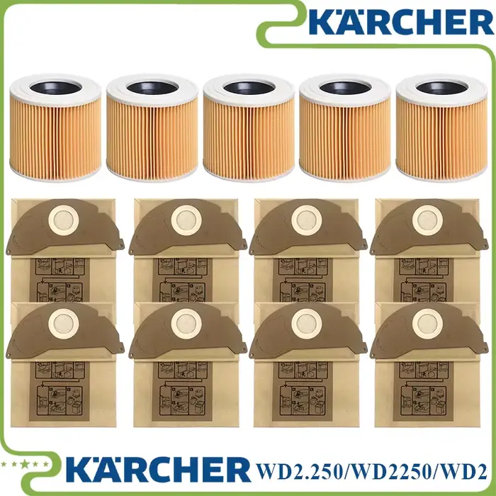 Sacs à poussière Hepa Pound pour Karcher