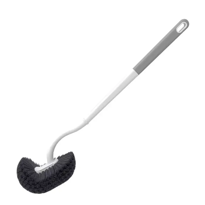 Brosse de toilette brosse propre sans coins morts étendre la poignée pour empêcher les mains sales f