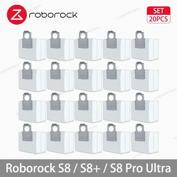 Roborock S8 S8 Pro Ultra S8 + robot aspirateur vadrouille Choth sacs d'aspirateur accessoires brosse latérale filtre pièces de rechange remplaçables