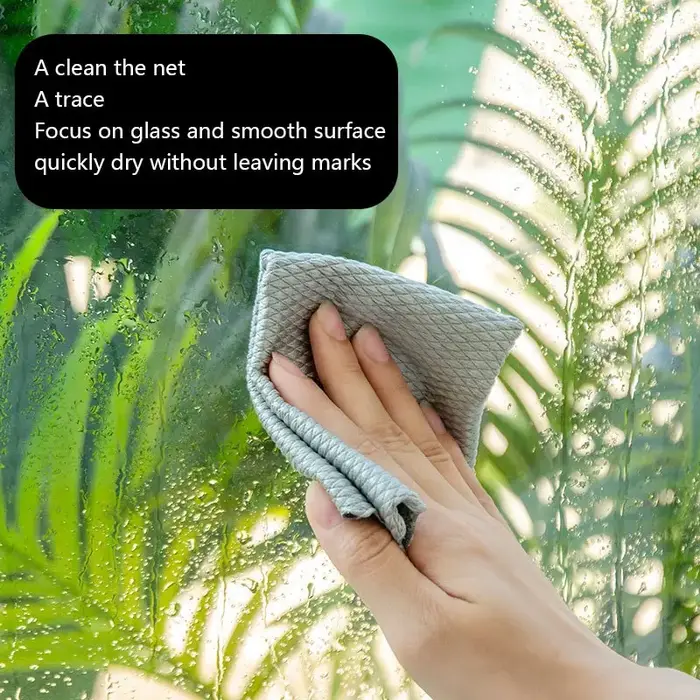 Serviette absorbante en verre sans trace pour la cuisine