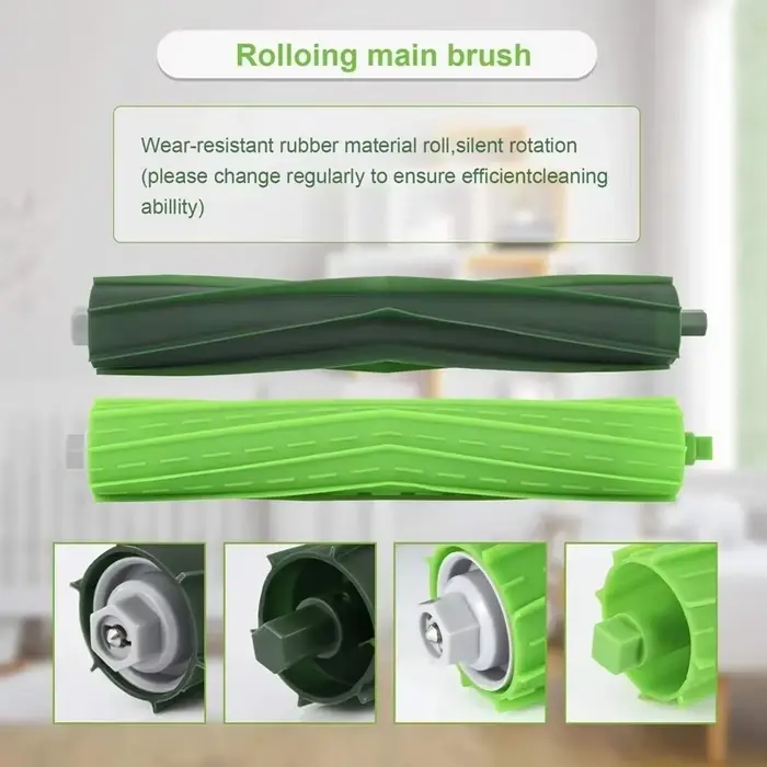 Brosse Roomba Compatible pour iRobot RoombaI7 E5 E6 I3 série i3 + i6 + i7 i7 + i8 + E6 E7