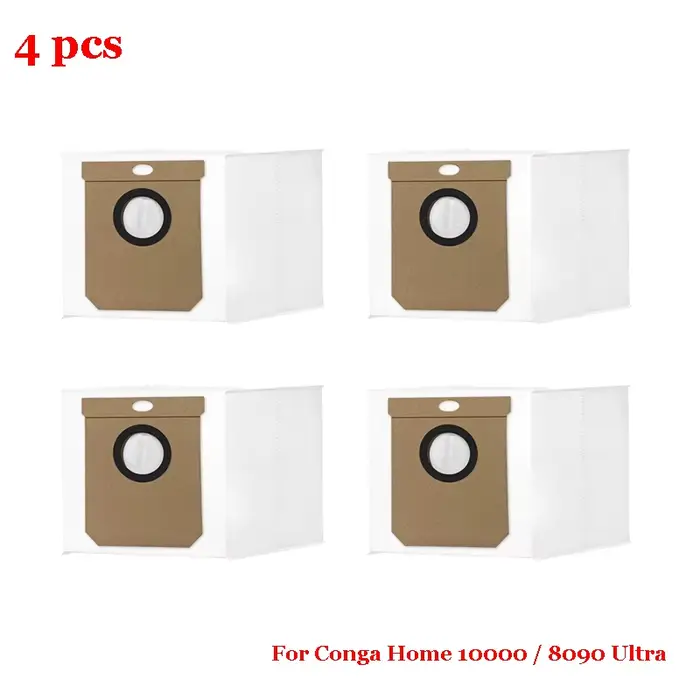 Sac à poussière pour aspirateur Conga Home 10000 8090 Ultra 9090 AI Eufy L50 L60 SES Everybot Q5 Roi
