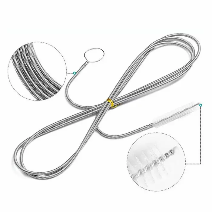 Brosse de nettoyage de tuyaux de vidange