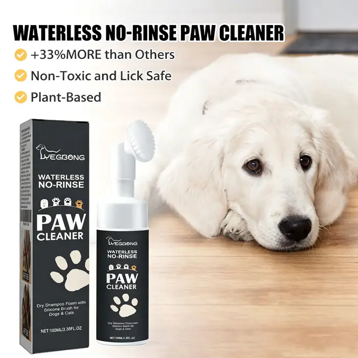 Nettoyant pour pattes d'animaux Yegbong pour chien et chat, hydratant, améliore la séchage, ne gliss