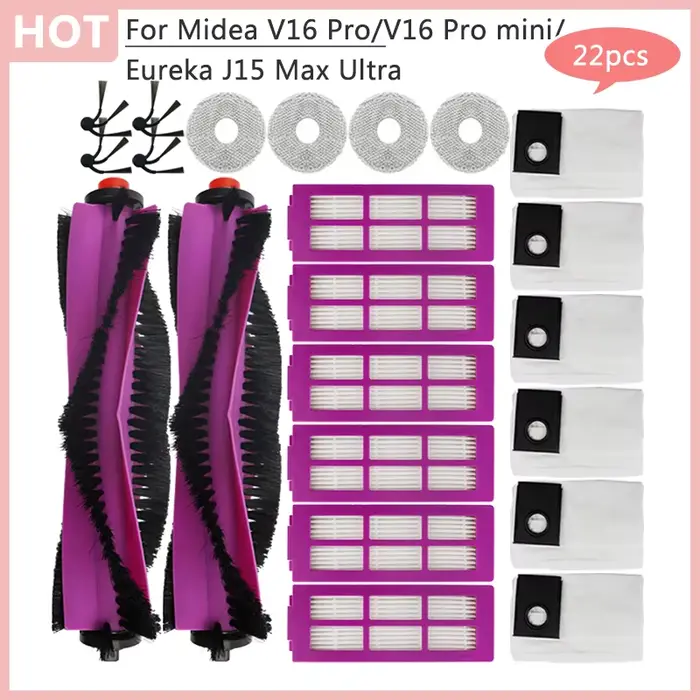 Pour aspirateur robot Midea V16 Pro / V16 Pro Mini