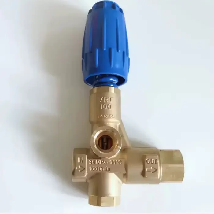 Vanne de décharge réglable pour nettoyeur haute pression 500-600 bars 80 L/min