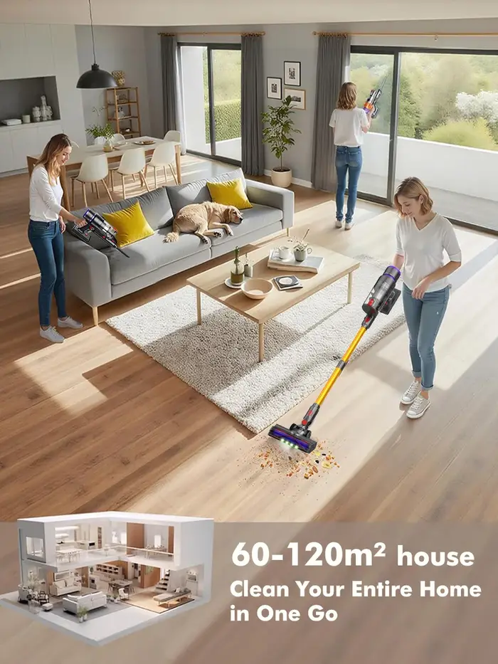 Armo V22 55kPa 600W puissance aspirateur portatif 6 en 1