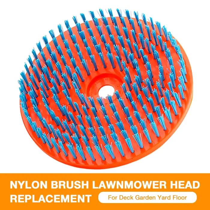 Brosse de nettoyage pour tondeuse à gazon de 25 cm