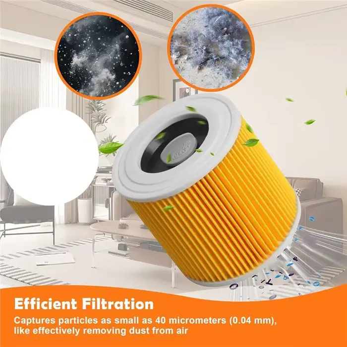 Sacs d'aspirateur pour Karcher WD2 Plus /WD pour filtre Karcher