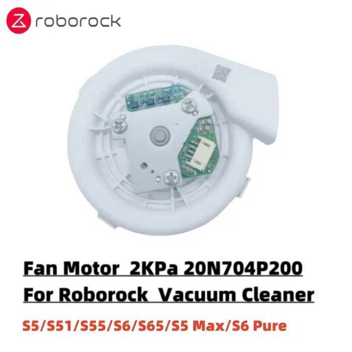 Moteur de ventilateur 2KPa 20N704P200 pour Roborock S5/S51/S55/Dock/S65/S5 Max/Dock, pièces de recha