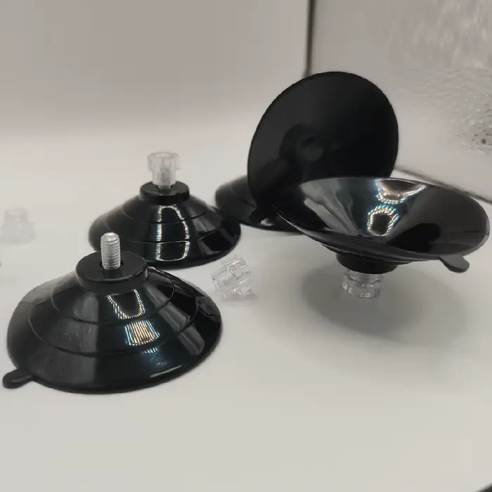 Ventouses sous vide noires de 60mm