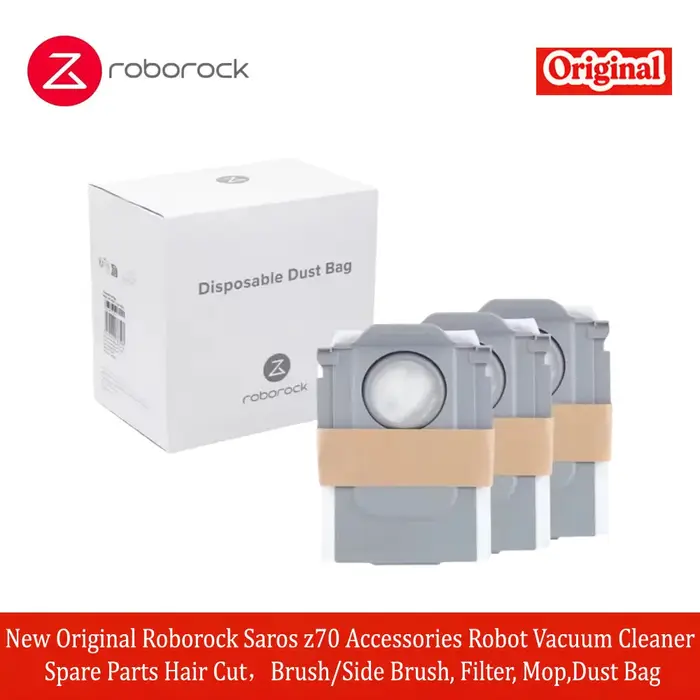 Nouveaux accessoires d'origine Roborock Saros Z70 pour aspirateur robot : pièces de rechange pour la coupe des cheveux