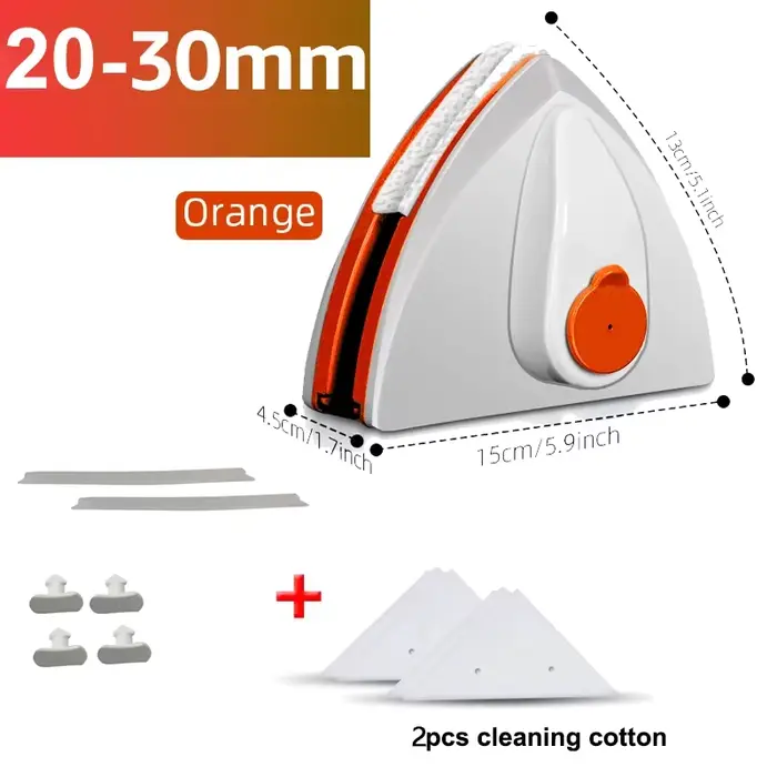 Nettoyeur de vitres magnétique Double face