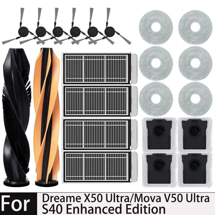 Kit de remplacement pour aspirateur Dreame MOVA V50 Ultra/X50