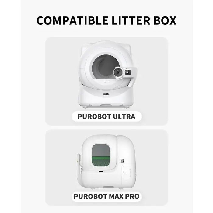 PETKIT N60 contrôle des odeurs d'animaux pour Purobot Ultra Purobot Max Pro bac à litière autonettoyant pour chat longue durée efficace supprimer les odeurs