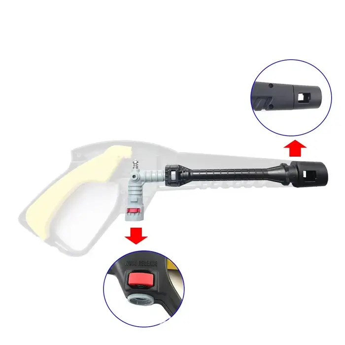 Valve de pistolet de pulvérisation pour nettoyeur haute pression