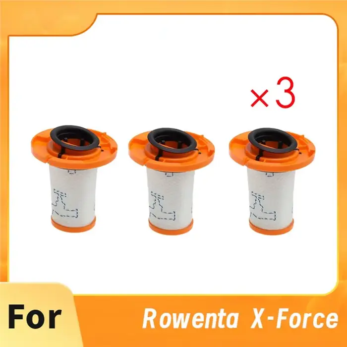 A38T-3 pièces ZR009014 filtre lavable pour Rowenta x-force Flex 12.60 13.60 14.80 16.60 Kit de remplacement pour aspirateur domestique