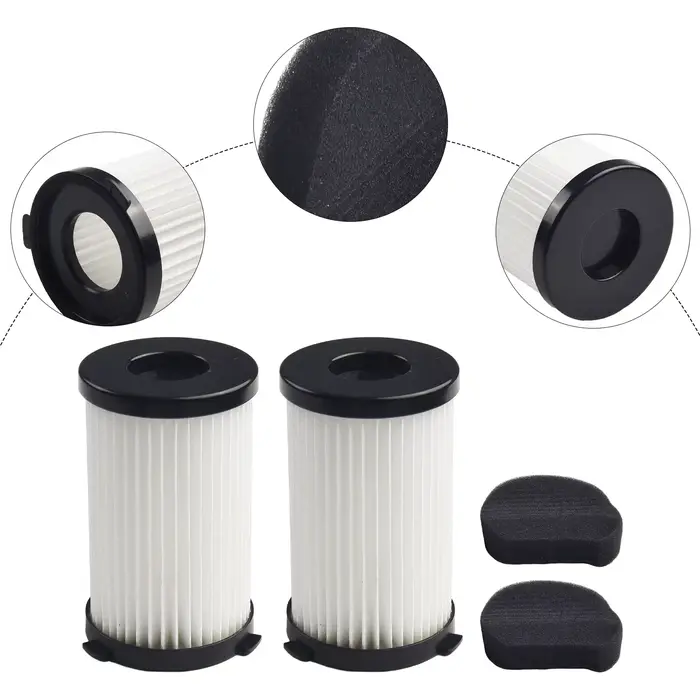 2x filtres adaptés pour Clatronic BS 1306N