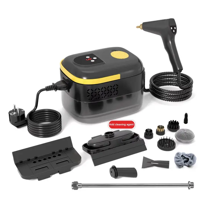 Nettoyeur à vapeur 1500W, nettoyeur haute température avec télécommande, Machine de nettoyage à vape