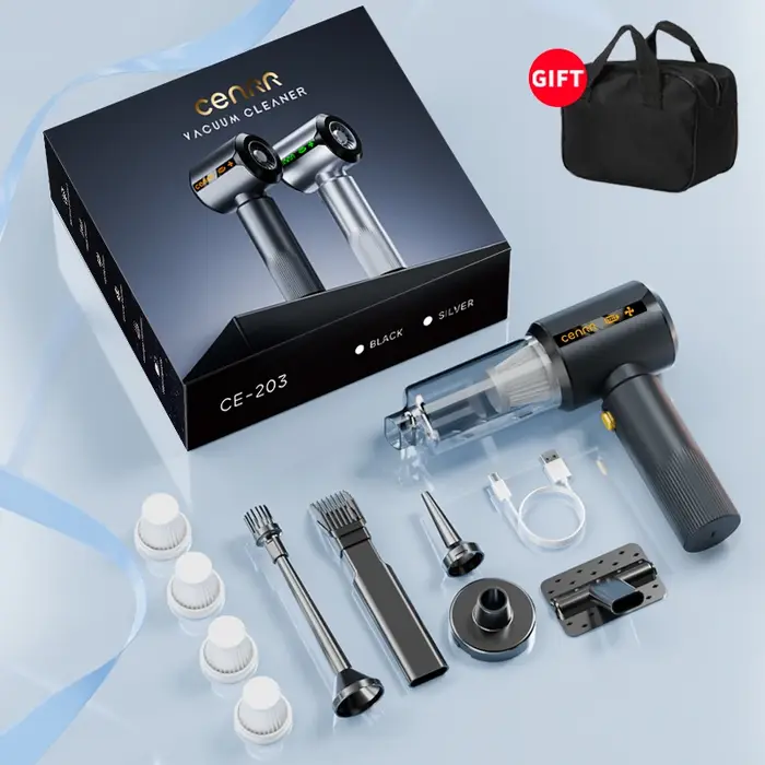 CENRR nouvel aspirateur de voiture haute aspiration puissant sans fil Portable nettoyeur de voiture pour la maison cadeau un cadeau d'anniversaire de noël