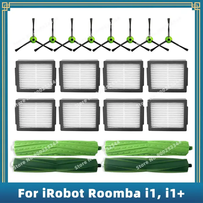 Pièces de rechange pour aspirateur Robot iRobot Roomba i1 (i1152) i1 +, accessoires, brosse latérale