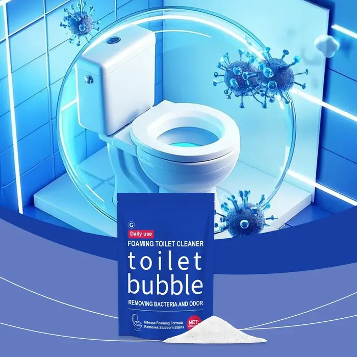 Nettoyant pour toilettes à domicile quotidien – Élimine les taches et les marques jaunes