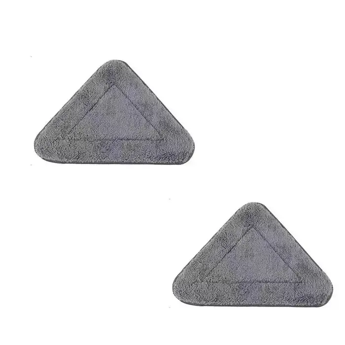 Laver les sols, outil de nettoyage plat en microfibre, tête de vadrouille triangulaire, accessoires de vadrouille anti-poussière