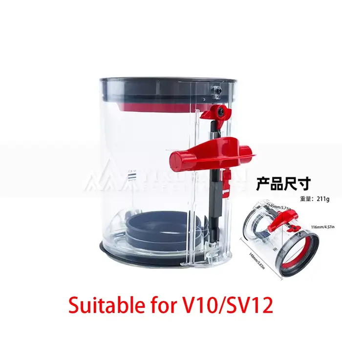 Pour Dyson V10 V11 accessoires cyclone collecteur de poussière bac à poussière poubelle filtre HEPA