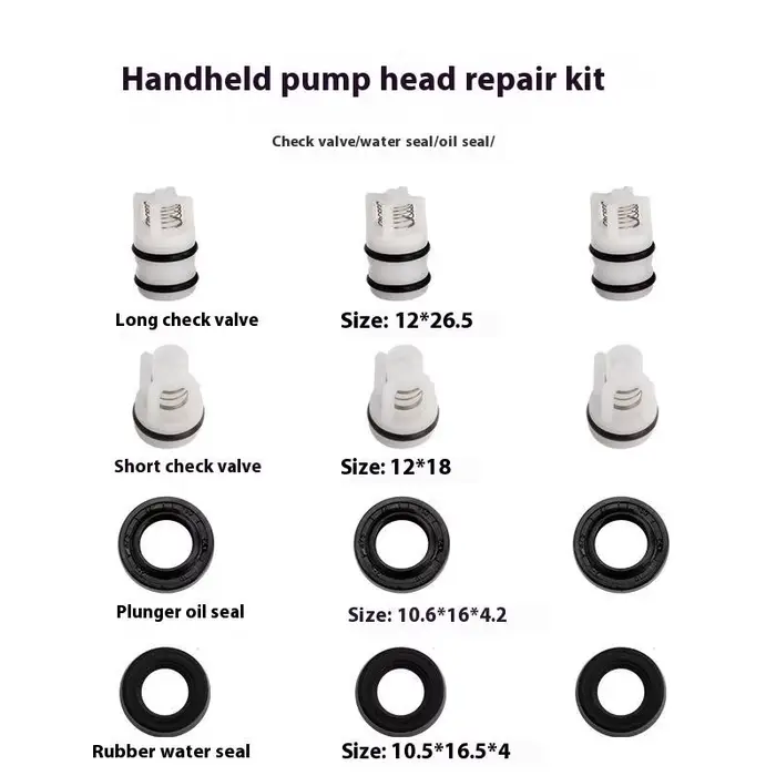 Kit de réparation de remplacement de tête de laveuse de pompe à haute pression domestique, joints de