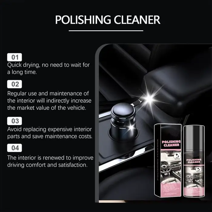 Nettoyant de polissage intérieur de voiture 100ml