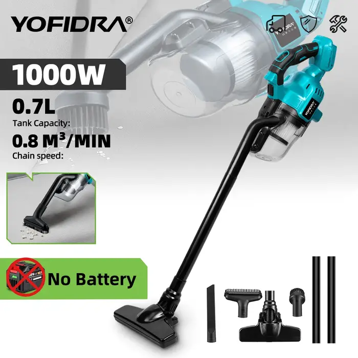 Makita – aspirateur électrique sans fil 1000W