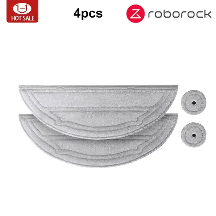 Accessoires Roborock Saros 10 pièces d'aspirateur robot rouleau principal brosse latérale filtre Hepa vadrouille sac à poussière en tissu
