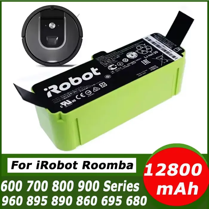 Original pour iRobot Roomba 14.4V 12800mAh batterie