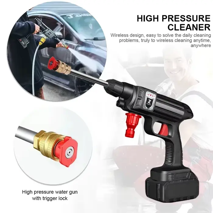 Pistolet à eau haute pression sans fil pour automobile
