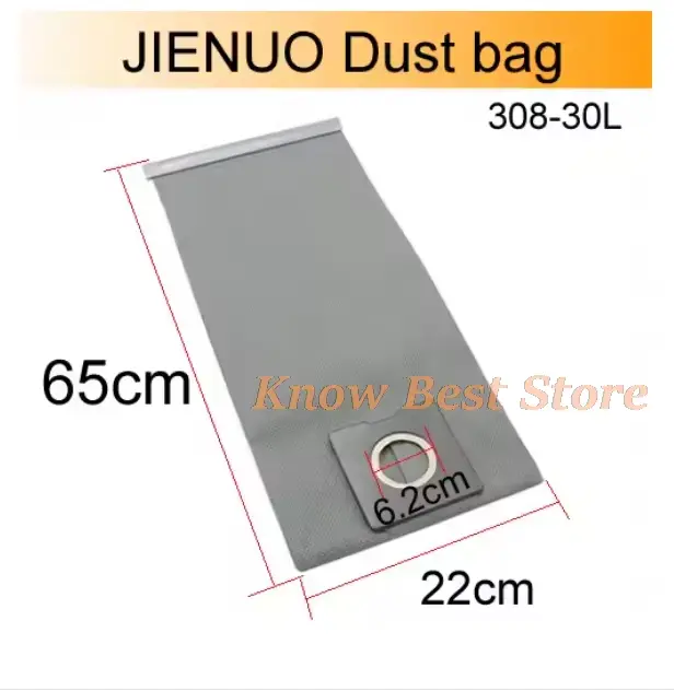 Sac de rechange / filtre pour aspirateur industriel JIENUO 20L/30L/70L/100L 501 – Pièces détachées
