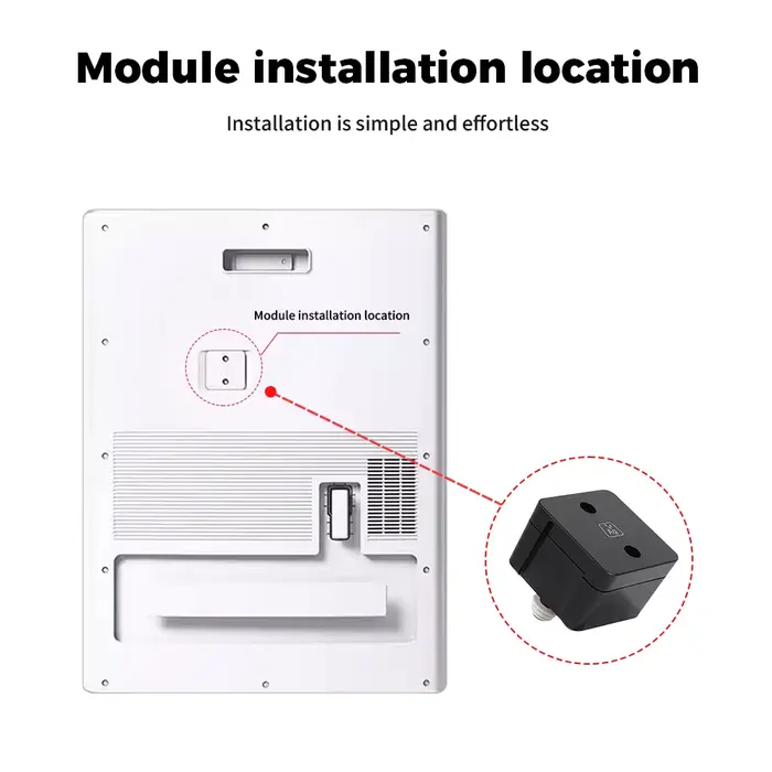 Module de stérilisation Ag + argent Ion pour ECOVACS DEEBOT X1 OMMI/X1 TURBO/X1 PLUS/X1S Pro/T10 OMMI/T10 TURBO/Plus