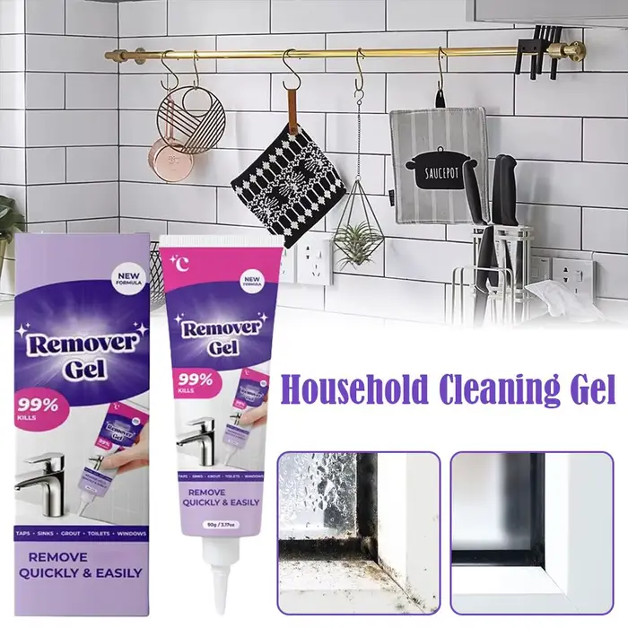 Gel Nettoyant Puissant pour la Maison : Éliminateur de Saleté pour Carreaux Muraux
