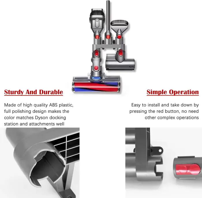 Support d'accessoires Compatible avec Dyson V7 V8 V10 V11 V15 Gen5