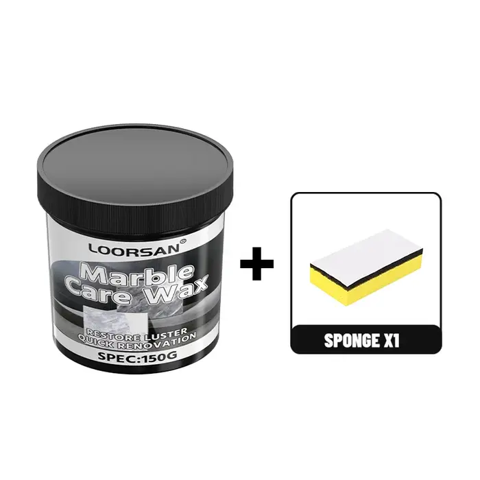 LOORSAN 150ML Cire Nettoyante et Polissante pour Pierre