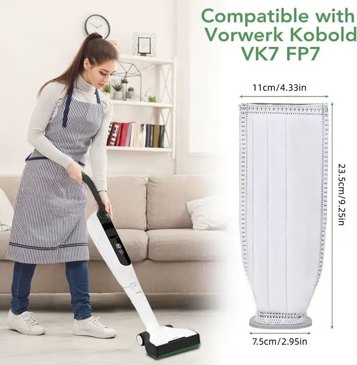 Sacs à poussière pour Vorwerk Kobold VK7 FP7 VK7S FP7S