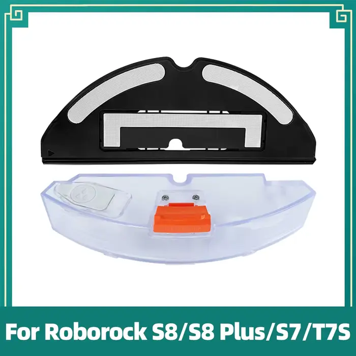 Support de vadrouille de remplacement et réservoir d'eau compatibles pour Roborock S8/S7/T7S, pièces