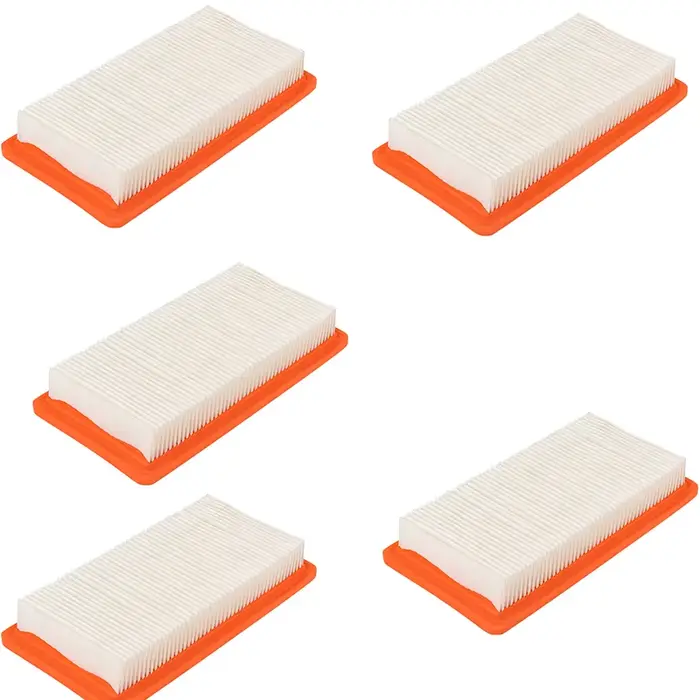 Accessoires d'aspirateur Karcher DS5500, filtre, lot de 5 pièces, 6.414-631.0 livres, DS5600, DS5800